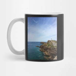 French Sea Cliff Photograph Mug